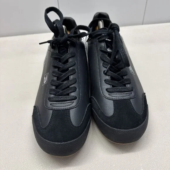 Patrick Liverpool Mens Trainers Casual Shoes Black Size 12 - Picture 2 of 6